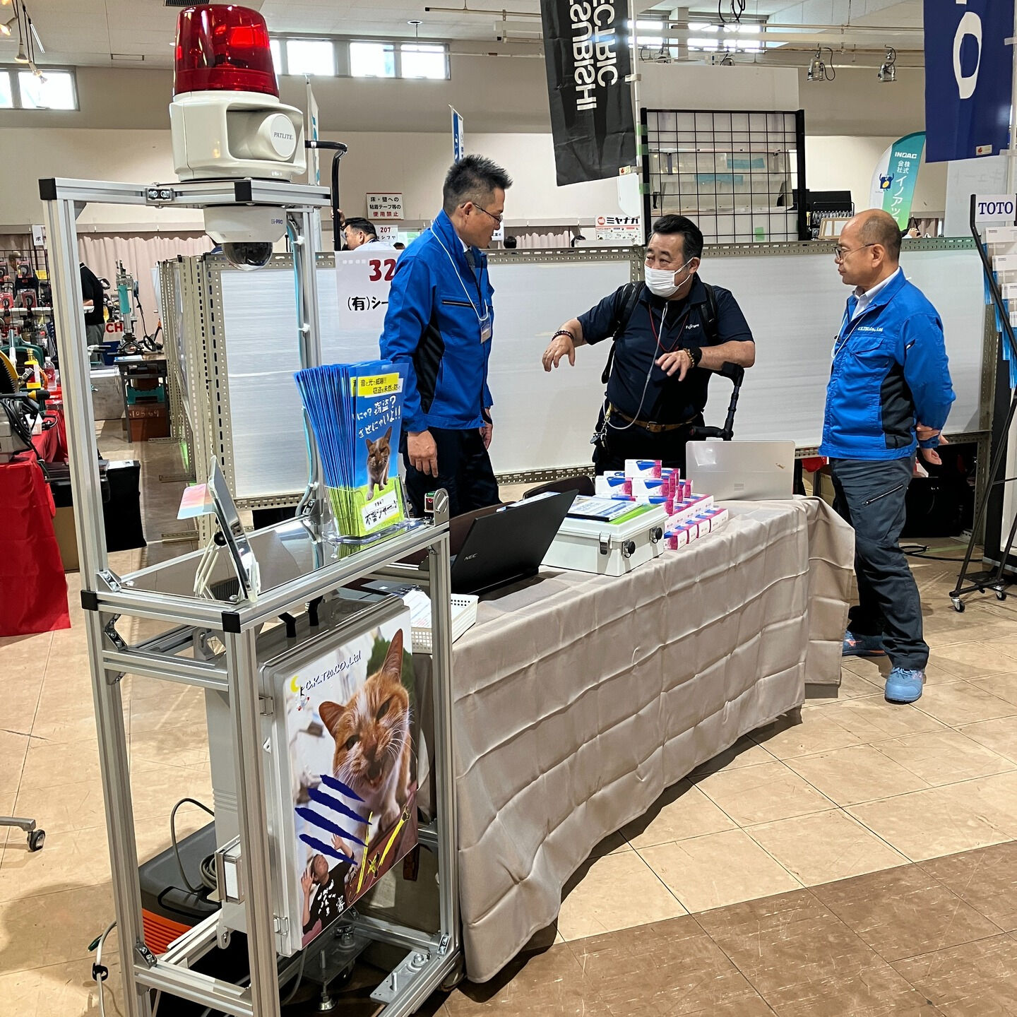 先日岩手の展示会に参加してまいりました！🌟あいにくの雨模様☔